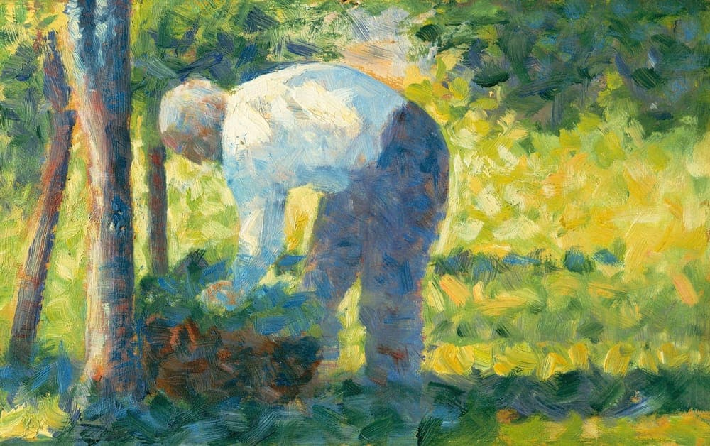 The Gardener, 1882, oil on wood.